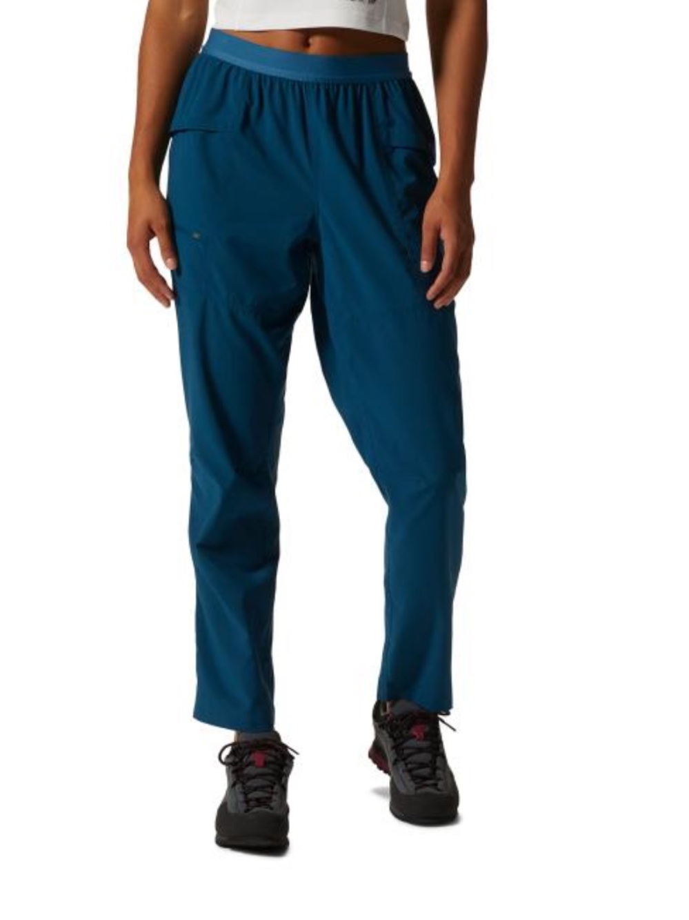 Mountain Hardwear Women's Trail Sender Pant Dark Caspian Large